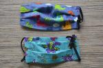 043-44 Drachen Masken f. Kinder